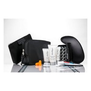 (NEW)Salvatore Ferragamo Travel Amenity Kit SoftCO